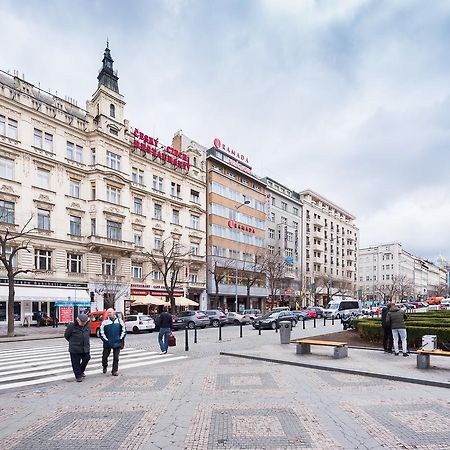 Wenceslas Square Apartment Praga Exterior foto